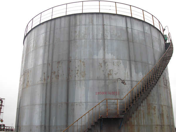 5000吨工业硫酸储罐